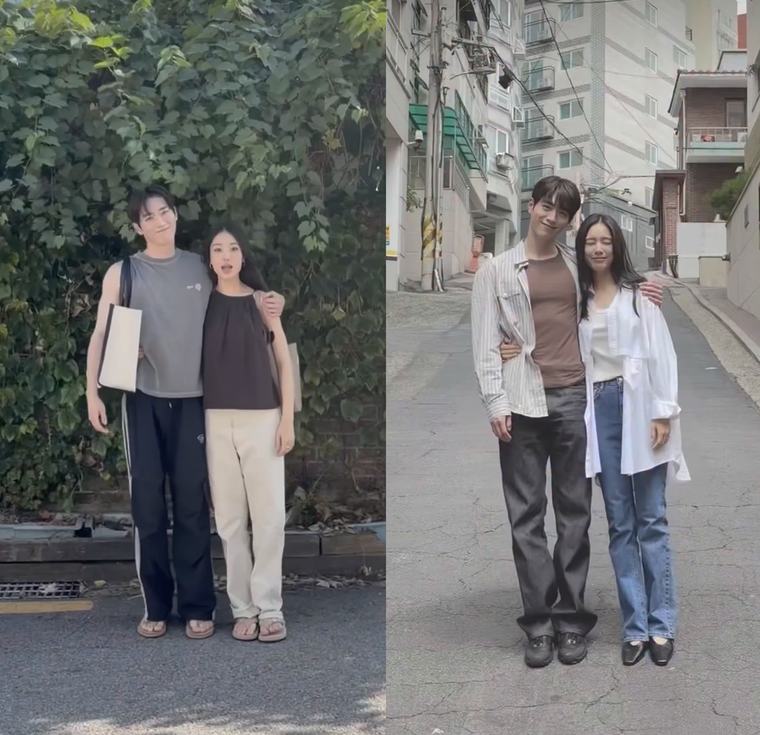 “Mistaken for real lovers” Seo Kang-jun♥Ahn Eun-jin, casual outfits + close physical contact…‘the very embodiment of a 10-year couple’