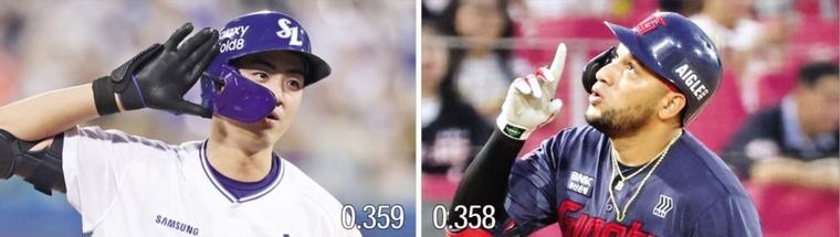 ‘0.001’ 끝장 전쟁… 구자욱·레이예스 “이번엔 타격왕 간다”