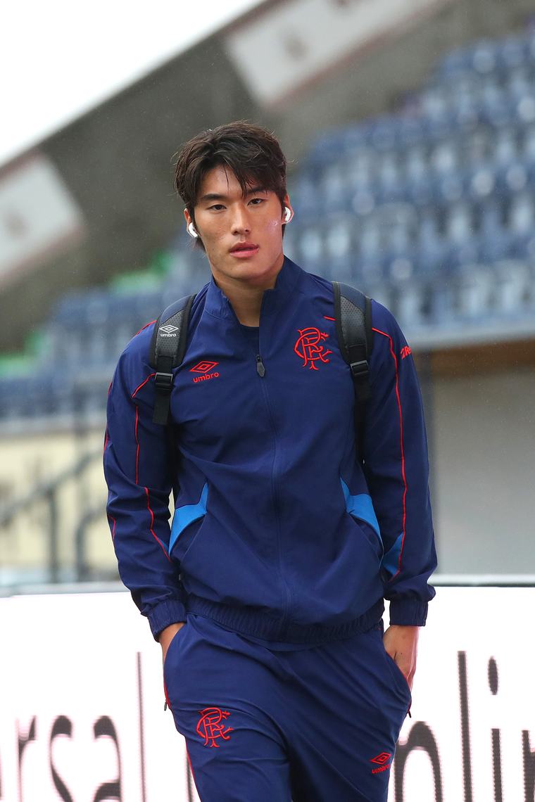 ‘골대 강타’ 김민수, 레인저스 데뷔골 아깝다…2경기 연속 선발 활약, 현지 최고 평점까지