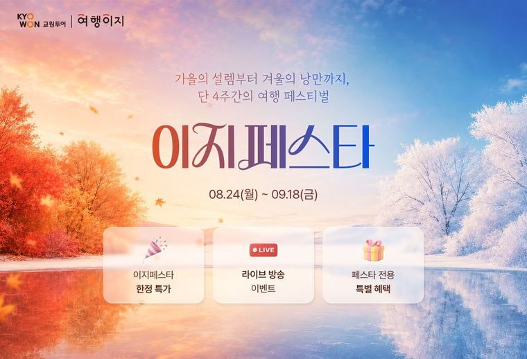 “여름 끝나자 벌써 겨울여행”…100만 포인트·항공권 내건 여행사들