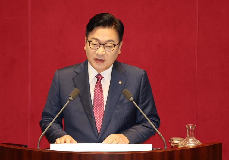 정점식 “李정부와 개헌 논의 안한다…임기연장 수단 될 가능성”