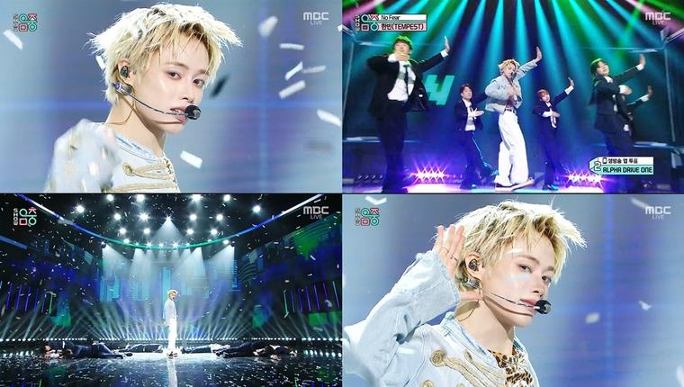 “Show! Music Core” TEMPEST’s Hanbin, delivering a bold message with his own drive through “No Fear”