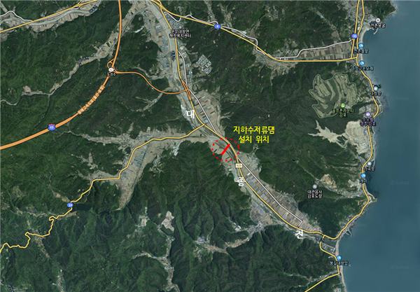 경주시 대종천 일원에 지하수저류댐 건설… 하루 1만6000t 공급