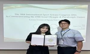 서울시립대 스포츠과학과, ‘88서울올림픽·패럴림픽기념 2026국제스포츠과학학술대회’서 한국운동영양학회 최우수 발표상 수상
