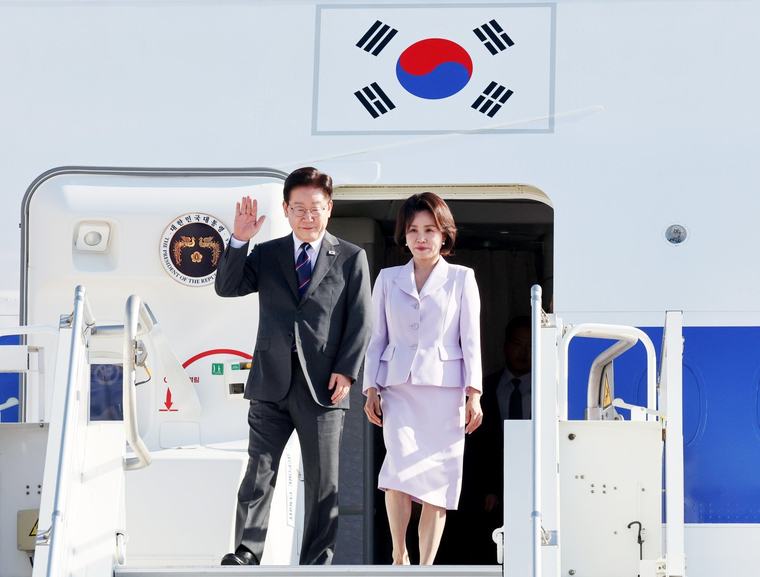 이 대통령, 프랑스 도착…‘뤼미에르 서밋’ 등 3박5일 일정