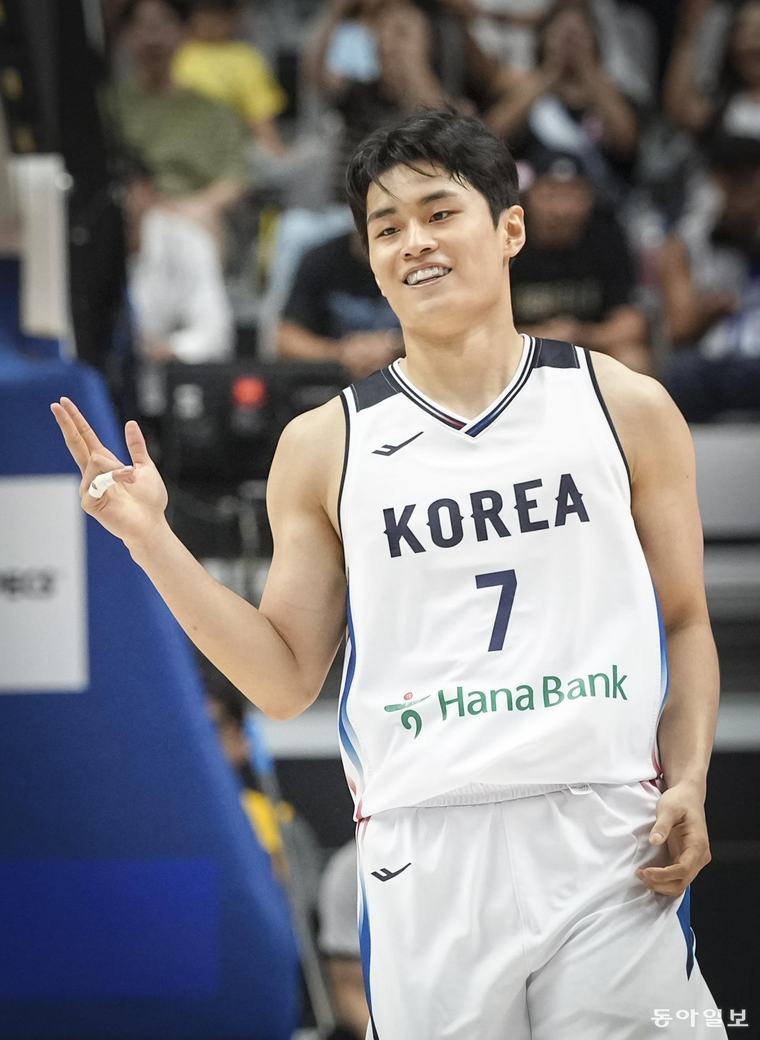 韓 남자 농구대표팀, 아시안게임 전 마지막 평가전에서 필리핀에 27점 차 대승