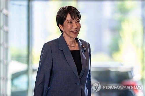 日다카이치 지지율 급락세 진정…닛케이 62%·아사히 53%
