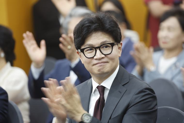 與, ‘김승원 녹취’ 공개한 한동훈에 “불법 캐비닛 장사”