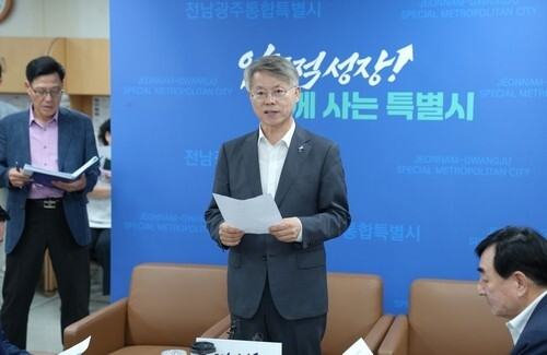 민형배 시장·송형곤 의장, 의대 신설 ‘상생 정치협상’ 전격 제안