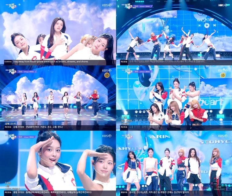 ‘Music Bank’ AtHeart(AtHeart), ‘3!4!’ that delivered powerful catchiness with a distinctive new jack swing sound